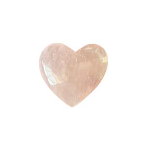 Hearts: 112g Rose Quartz Heart