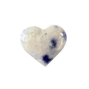 Hearts: 101g Sodalite in Quartz Heart