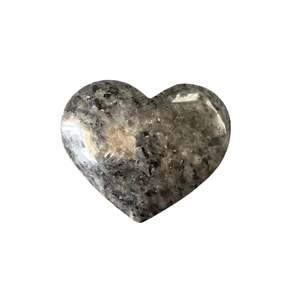 Hearts: 117g Larvikite Heart