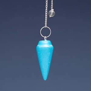 Blue Howlite Drop Pendulum