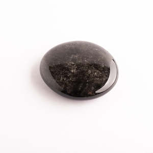 Shapes: Silver Sheen Obsidian Flatstone