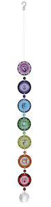 Hanging Crystals: Suncatcher 7 Chakras