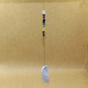 Hanging Chakra Angel Wing