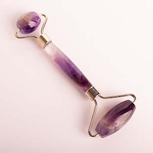 Massage And Personal: Massage Facial Roller Amethyst