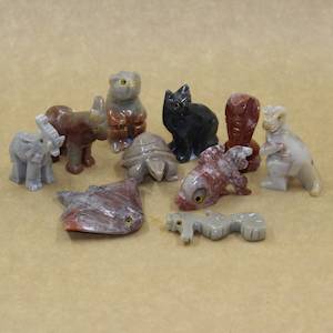 Soapstone Animals assorted