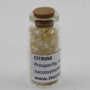 Bottle Citrine chips
