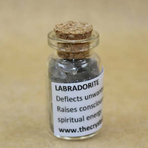 Bottle Labradorite Chip