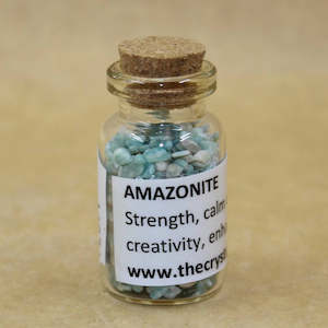 Bottle Amazonite Chip
