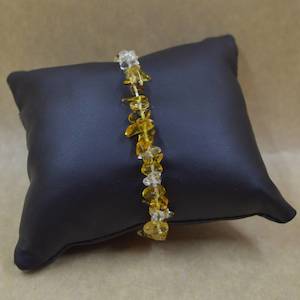 Citrine Chip Bracelet