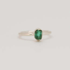 Emerald Stacker S/S Rings