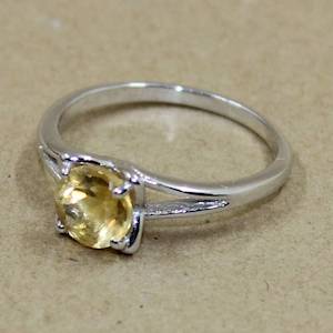 Rings: Citrine Rings Assorted