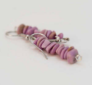 Bracelets: Sugilite Chip Earrings