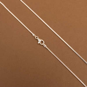 Sterling silver snake chains Assorted