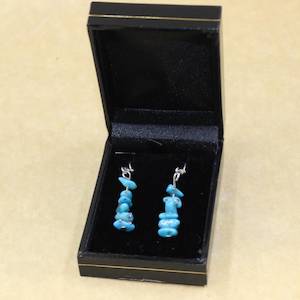 Earrings: Turquoise Earrings Sleeping Beauty