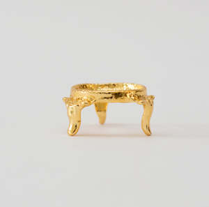 Gold Coloured Metal Stand