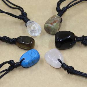 Jewellery: Tumbled Pendants Assorted