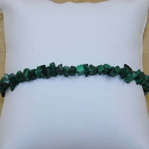 Bracelets: Malachite Chip Bracelet