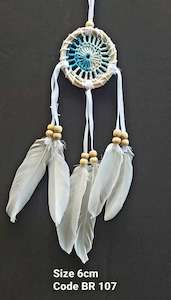Gifts: Dreamcatcher White 6cm