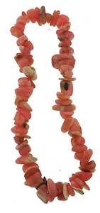 Bracelets: Rhodochrosite Chip Bracelet