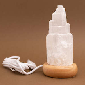 Selenite Lamps LED Assorted sizes