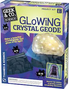 Glowing Crystal Geode Kit