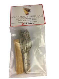 Incense: Palo Santo and White Sage