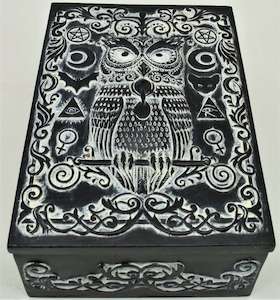Black Owl Box