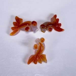 Agate Fish Pendant Beads
