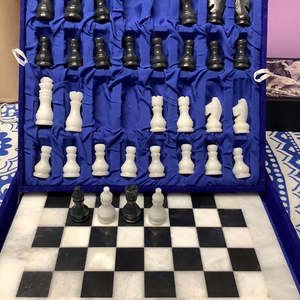 Crystals: Marble Chess Set