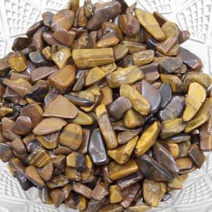 Chips And Beads: Tigers eye Chip 50gm
