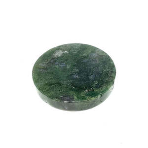 Crystals: Moss Agate Disc