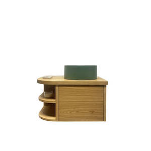 Mini Maiko Curved Vanity | 600 WIDE