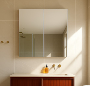 Violet Square Cabinet Mirror