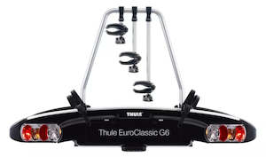 Car Rack: THULE - Euroclassic G6 929 3 Bike Rack + Additional Bike Adapter 928