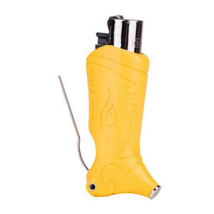 Smoking Supplies: Toker Poker - Clipper - Yellow