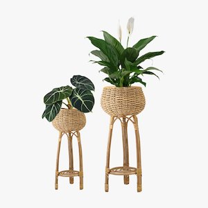 Plant Holders Natural Material – The Decor NZ