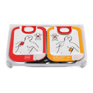 Defibrillator Training Supplies: Lifepak CR2 Training Electrode Set (Includes 5 Packs of Pads)