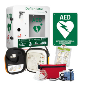 Defibrillators Go Public Packages: Corporate & Community Package- Break Glass Cabinet