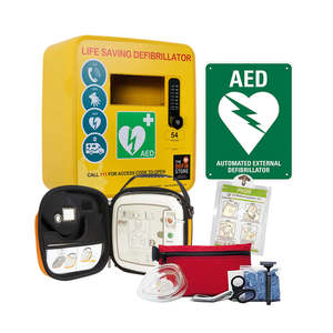 Defibrillators Go Public Packages: Corporate & Community Defibrillator & Cabinet Package