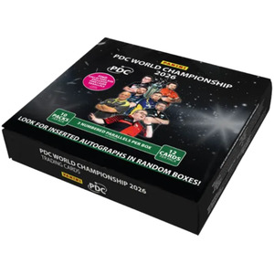 PDC World Championship 2026 Darts Trading Card Collection - Collector's Box