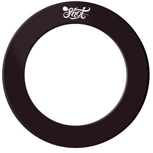 Shot Dartboard Surround - Black