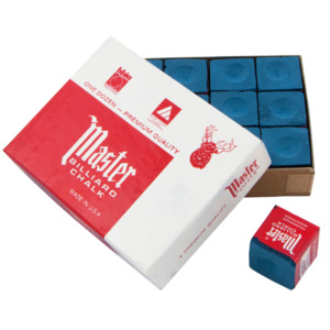 Shopping Cue: Master Chalk - Blue - 12pc