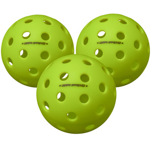 Games: Fuse G2 Outdoor Pickleballs - Green - 3pk