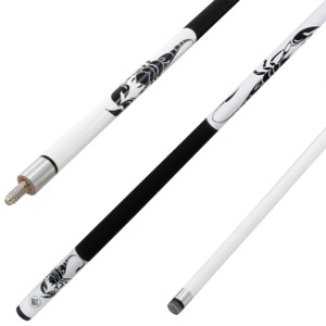 Pool Cues: 57" Scorpion Cue - 2pc