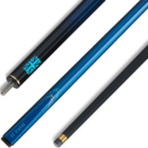 57" Aramid Blue Graphite Cue - 2pc