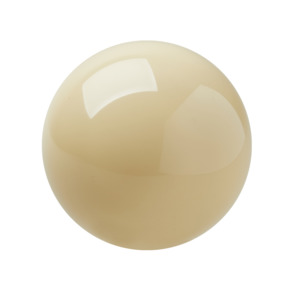 1 7/8" Single White Cue Ball