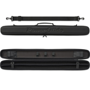 Cue Cases: Svartur Cue Case - Black - 2pc Cue