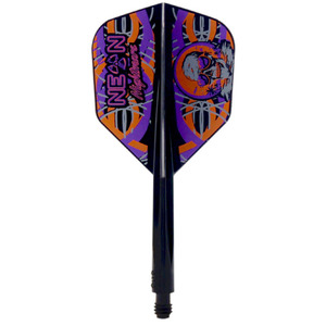 Condor Axe Flights & Shafts - Neon Nightmare - Shape