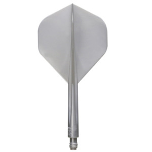 Condor: Condor Axe Flights & Shafts - Metallic Silver - Standard
