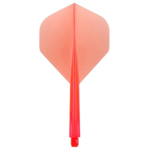 Condor Zero Stress Flights & Shafts - Clear Red - Standard